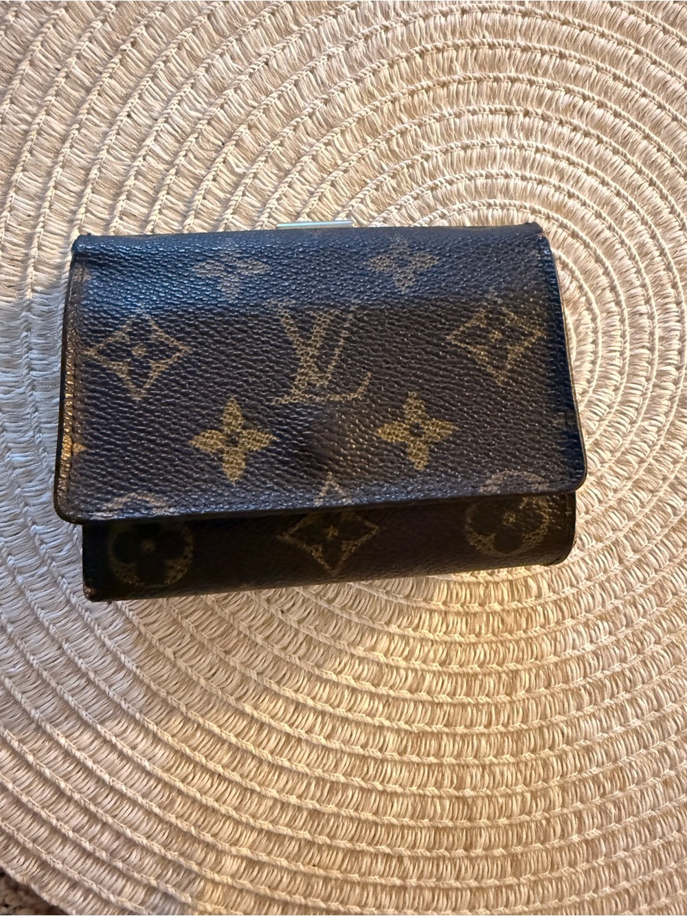 Louis Vuitton Monogram Canvas Compact Wallet - Brown